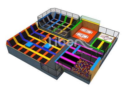 China Foam Pit Trampoline Park Factory